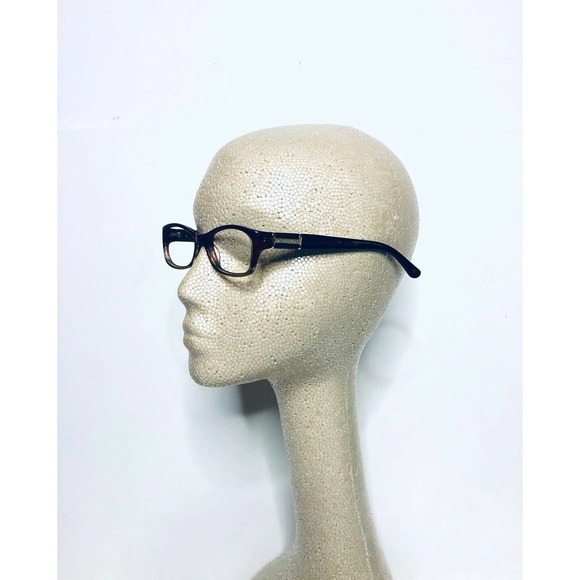 Michael Kors Clear Brown Wayfarer Glasses - Picture 11 of 12